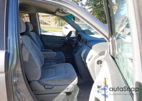 2002 Honda Odyssey Ex из США, поврежденный, VIN 5FNRL18642B001587